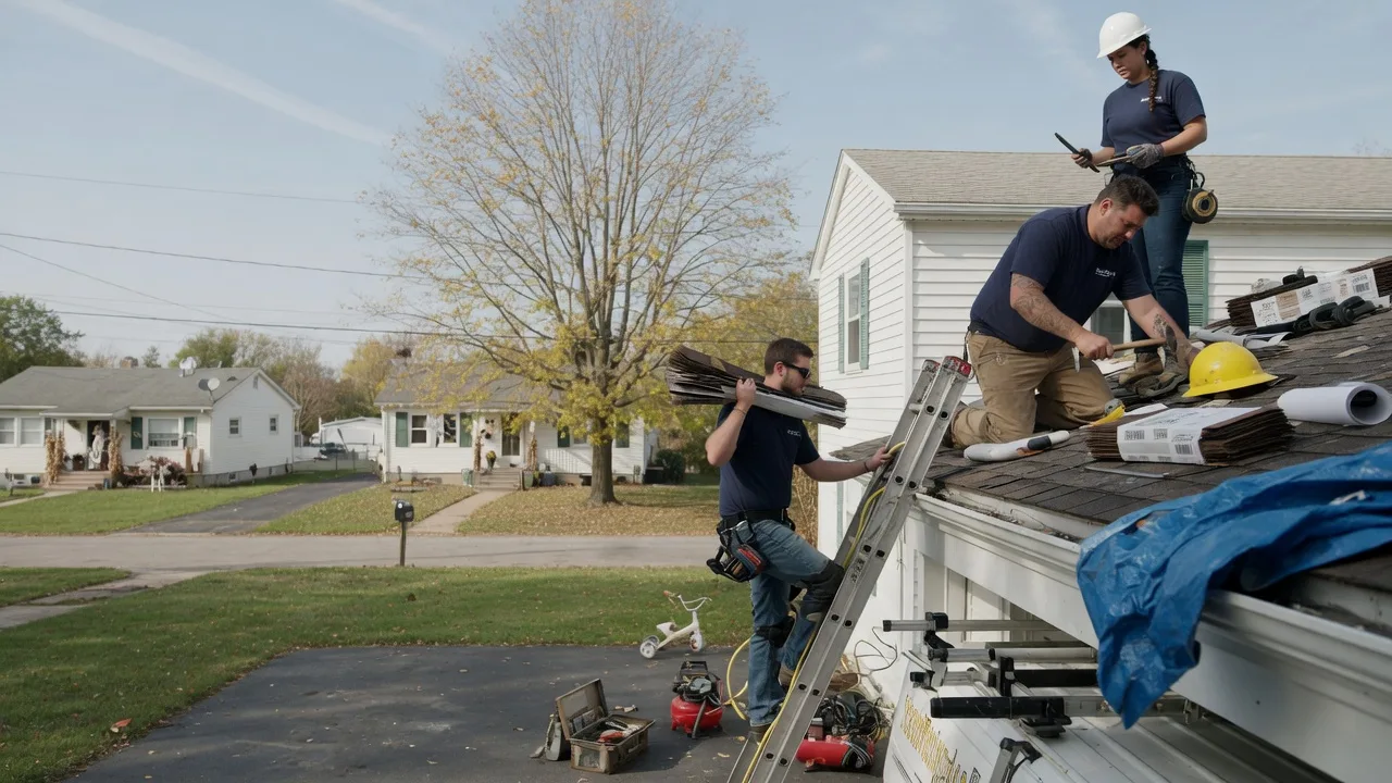 Local Roofing Contractors in Hartford, IL near me